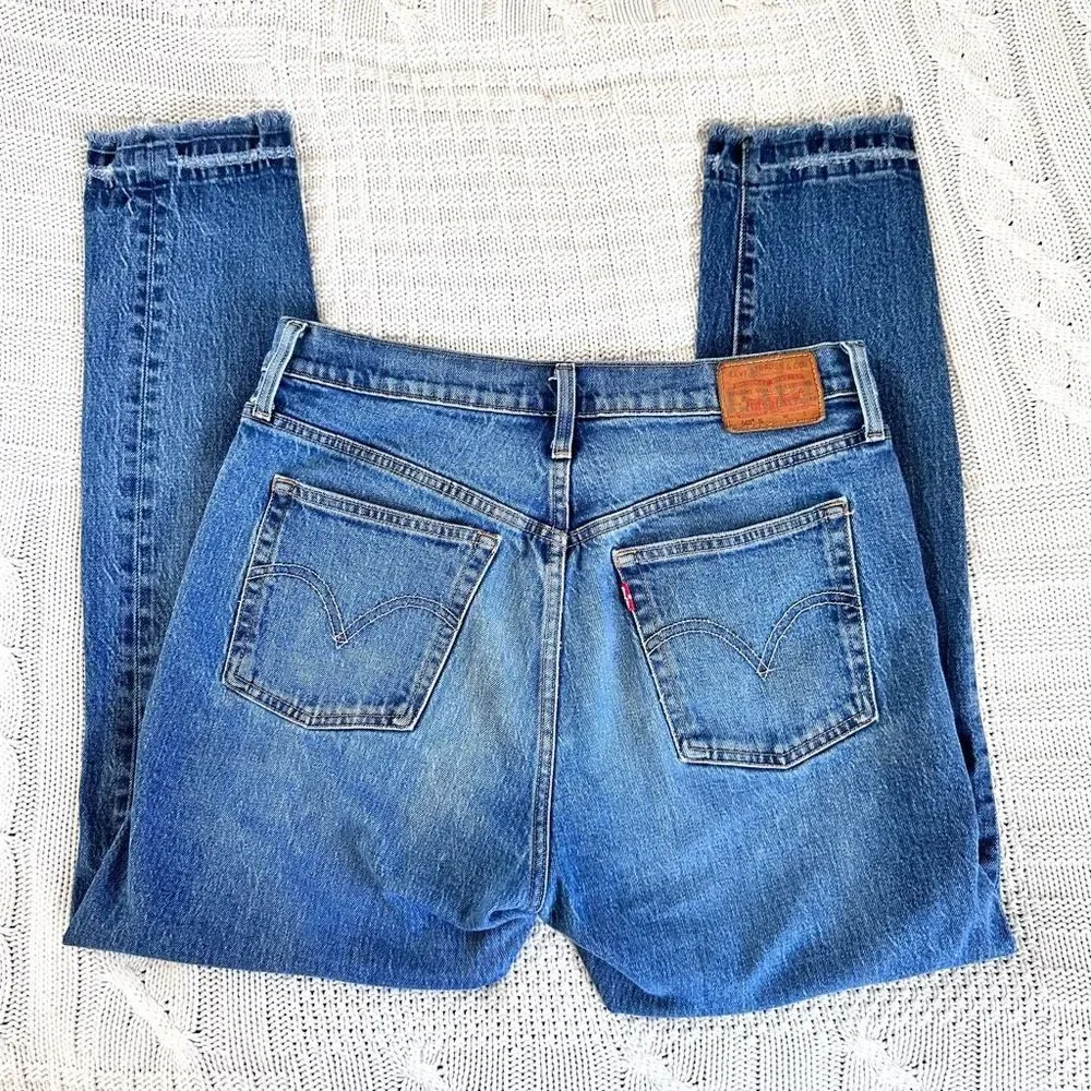 Levi’s 501 Straight Skinny Leg Jeans Size 31 - Picture 2 of 11